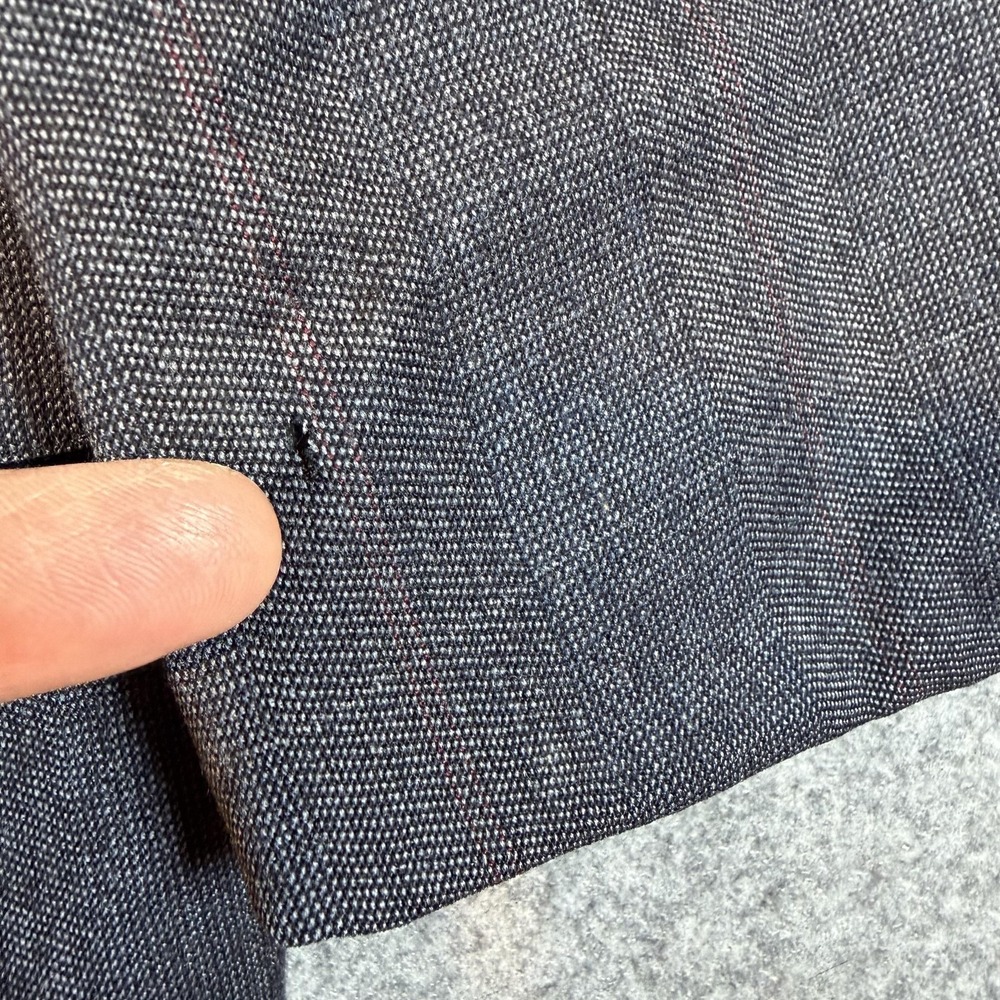 Brooks Brothers Suit Jacket Mens 46 Gray 346 Two Button Classic Fit Made In USA - Picture 3 of 10